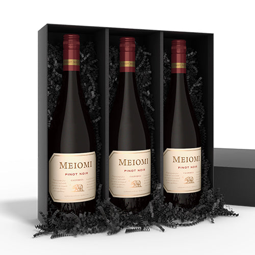 Meiomi red wine three pack in gift box