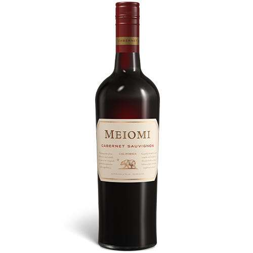 Bottle of Meiomi Cabernet Sauvignon